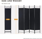 Dopinmin Room Divider & Folding Privacy Screens, Wall Divider - Image 7