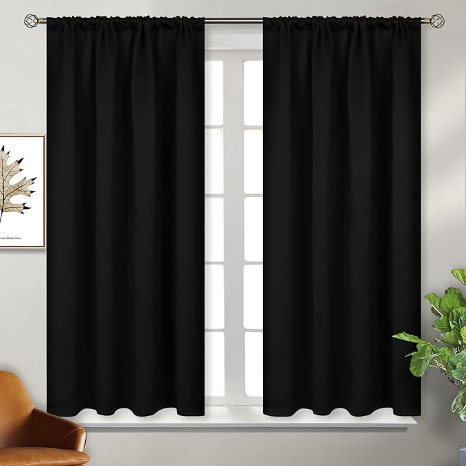 BGment Black Out Curtains 54 Inches Long - Image 6
