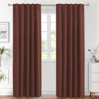 H.VERSAILTEX Blackout Curtains Thermal Insulated Window Treatment Panels Room by HVERSAILTEX