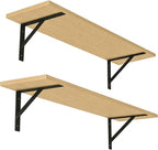 Long Wall Shelves, 31.5" Wall Mounted Shelves by DINZILVJ