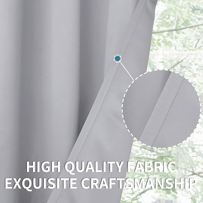 BGment Blackout Curtains 30 Inches Long - Image 5