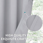 BGment Blackout Curtains 30 Inches Long - Image 5