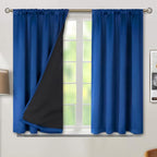 BGment Royal Blue Blackout Curtains by BGment
