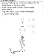 Touch Leaf Bedside Table Lamp - Image 6