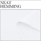 NICETOWN White Window Curtain Panels - Image 7