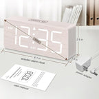DreamSky Wooden Digital Alarm Clock - Image 6