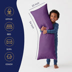DOWNCOOL Large Body Pillow Insert- Breathable Full Body Pillow - Image 2
