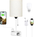 Small Bedside Table Lamp for Bedroom, Desk Lamp - Image 7