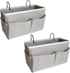 SMALL GOAL Bedside Caddy, Bedside Hanging Storage Organizer by Someteth