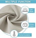 RYB HOME Short Natural Curtains - Image 4