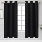 Diraysid Black Grommet Blackout Curtains by Diraysid%2C+refresh+your+life
