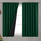 BGment Emerald Blackout Curtains 45 Inch Length by BGment
