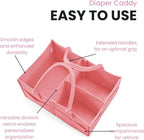 PandaEar 2 Pack Baby Diaper Caddy Organizer, Portable Diaper Holder Nursery - Image 2