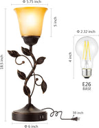 Touch Control Leaf Vintage Table Lamp - Image 6