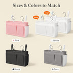 Lifewit Bedside Caddy Storage Organizer, Hanging Storage Bag - Image 7