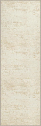 2x5 Washable Runner Rug：Modern Abstract Kitchen Soft Carpet Beige | by FXRHLP