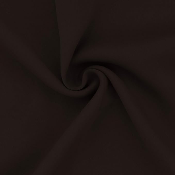 Easy-Going Thermal Grommet Blackout Curtains, 2 Panels 52x84 in, Dark Brown | - Image 6