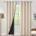 BGment Thermal Insulated 100% Blackout Curtains 84 Inch Length 2 Panels by BGment