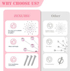 ZEXUIRU 3 Set Silver Starburst Wall Art - Image 6