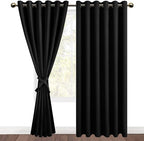 DWCN Black Blackout Curtains for Bedroom - Image 7