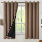 BGment Total Thermal Insulated 100% Blackout Curtains by BGment