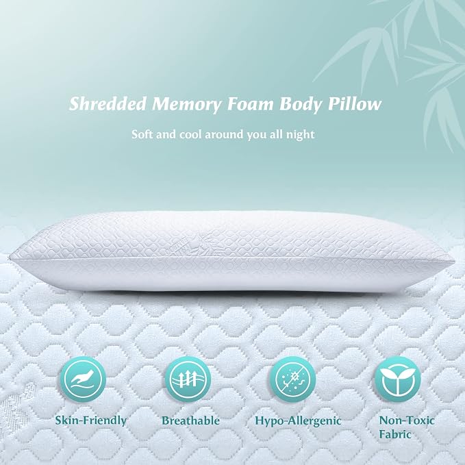 Extra Long Body Pillow Memory Foam 160x50cm – Body Pillows - Image 7