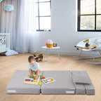Folding Sleeper Chair Sofa Bed Lazy Couch - Image 6