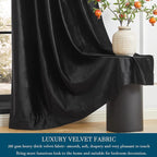 PRIMROSE Black Curtains 84 inch - Image 4