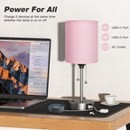 Small Bedside Table Lamp for Bedroom - Image 3