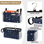 Bedside Caddy Hanging Bunk Bed Caddy Bed Organizer Hanging Pocket - Image 5