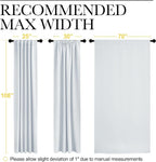 NICETOWN Living Room Darkening Curtain Drapes - Image 7