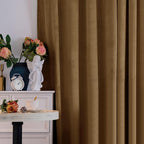 BGment Bronze Brown Velvet Blackout Curtains - Image 8