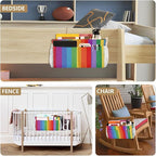 Bedside Caddy Hanging Bunk Bed Caddy Bed Organizer Hanging Pocket - Image 8