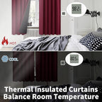 BGment 100% Blackout Curtains 40 Inch Length - Image 6