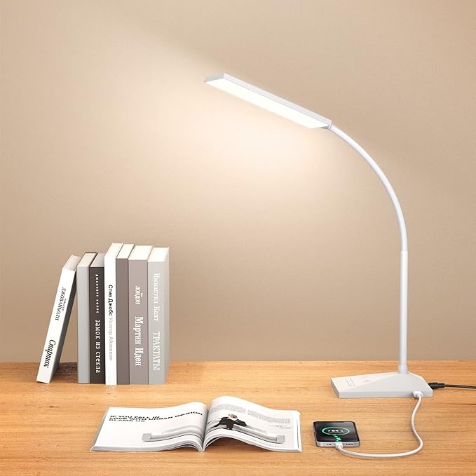 Vansuny Eye-Caring LED Desk Lamp, Reading Light by VANSUNY