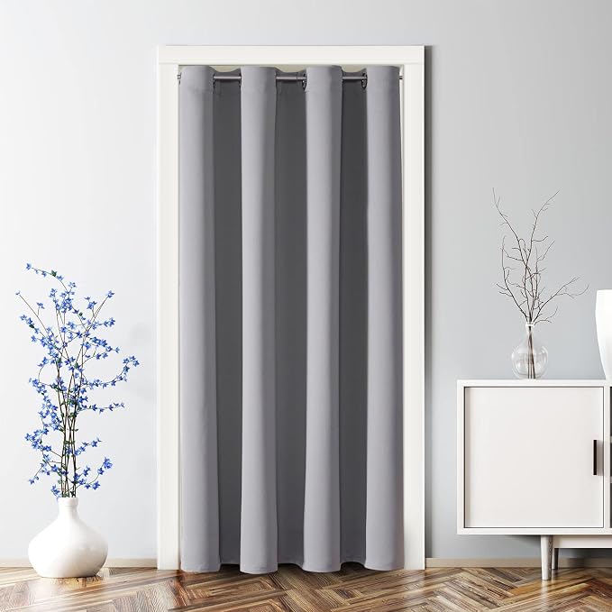 ChrisDowa Blackout Curtains Door Curtain by ChrisDowa