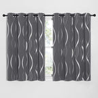 NICETOWN Blackout Short Curtains Panels - Image 2