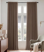 PONY DANCE 102 inch Long Curtains 2 Panels Set by PONYDANCE