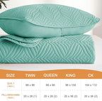 Whale Flotilla Extra Soft Twin Quilt Bedding Set, Lightweight Bedspreads | - Image 4
