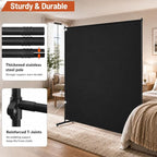 Room Divider, 72x72Inch Large Single Panel Privacy Screen - Image 3