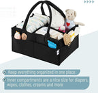 Mr. Pen- Baby Diaper Caddy Organizer, Medium | Nursery Storage Bin and Car - Image 4