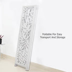 COTTON CRAFT Room Divider Wood Screen - Image 7