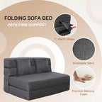 Nigoone Queen Size Folding Sofa Couch Memory Foam - Image 8