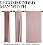 NICETOWN Light Reducing Curtain Panels Window Draperies - Image 7