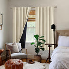 BGment Beige Full Blackout Curtains - Image 9