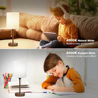 Small Bedside Table Lamp for Bedroom, Desk Lamp - Image 5