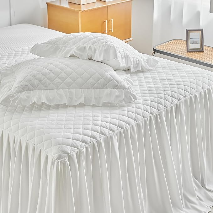 Ruffle Skirt Bedspread Set - Image 8