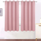 Total Blackout Pink Curtains - Image 2