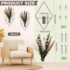 Jexine 8 Pcs Hanging Planters - Image 2
