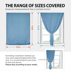 JILRON Magic Tape Stick on Portable Curtains - Image 3